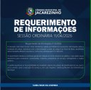 O Vereador Zola (Podemos) apresentou requerimento solicitando a instalação de placas indicativas com a denominação correta da antiga Rua Treze de Maio