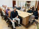 Presidente da Câmara Zola participa de reunião no gabinete da Prefeitura com representantes da Bontorin Incorporadora