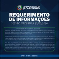 Transparência e esclarecimentos sobre os serviços de água e esgoto em Jacarezinho.