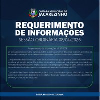 Vereadores cobram informações sobre fornecimento de carne na merenda escolar